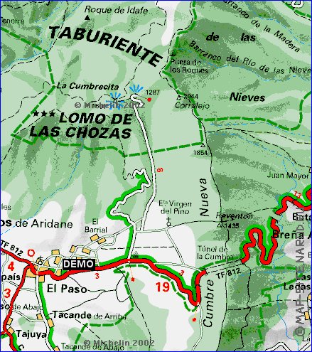 mapa de Palma