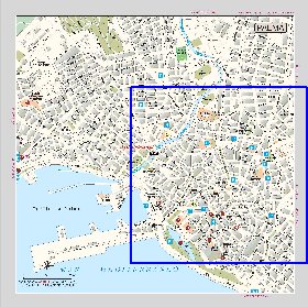 mapa de Palma de Maiorca em espanhol