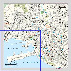 mapa de Palma de Maiorca em espanhol