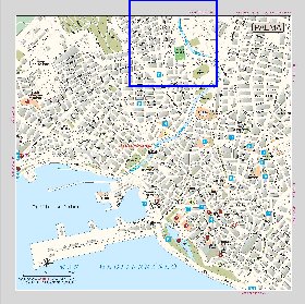 mapa de Palma de Maiorca em espanhol