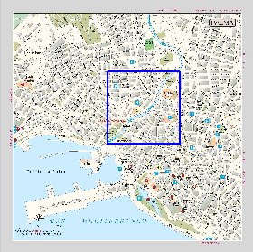 carte de Palma de Majorque en espagnol