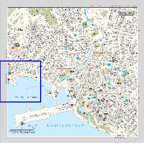 mapa de Palma de Maiorca em espanhol