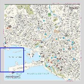 mapa de Palma de Maiorca em espanhol