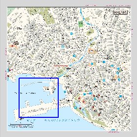 mapa de Palma de Maiorca em espanhol