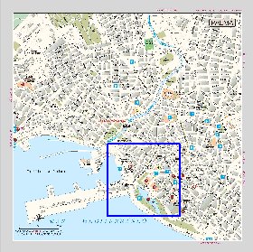 mapa de Palma de Maiorca em espanhol