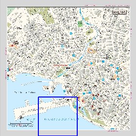 mapa de Palma de Maiorca em espanhol