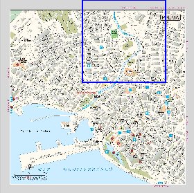 mapa de Palma de Maiorca em espanhol