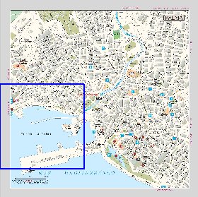 mapa de Palma de Maiorca em espanhol