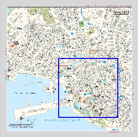 mapa de Palma de Maiorca em espanhol