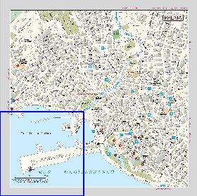 mapa de Palma de Maiorca em espanhol