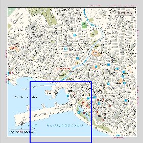 mapa de Palma de Maiorca em espanhol