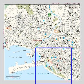 mapa de Palma de Maiorca em espanhol