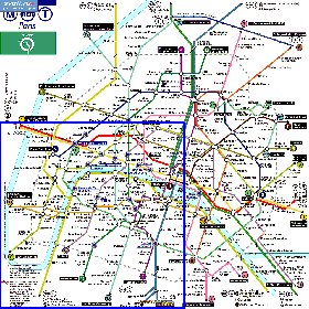 Transport carte de Paris