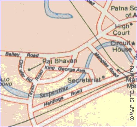 carte de Patna