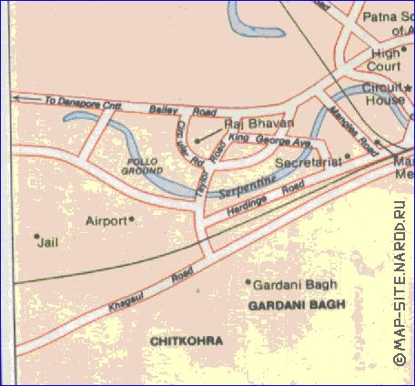 carte de Patna