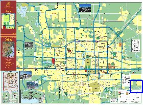 carte de Pekin en anglais