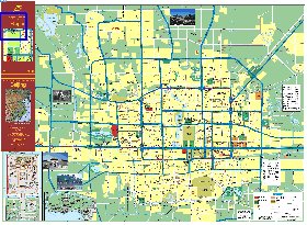 carte de Pekin en anglais