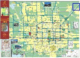 carte de Pekin en anglais