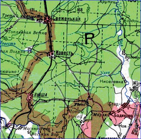 mapa de Oblast de Penza