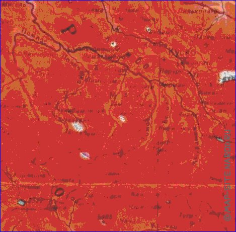 Fisica mapa de Peru