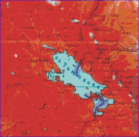 Fisica mapa de Peru