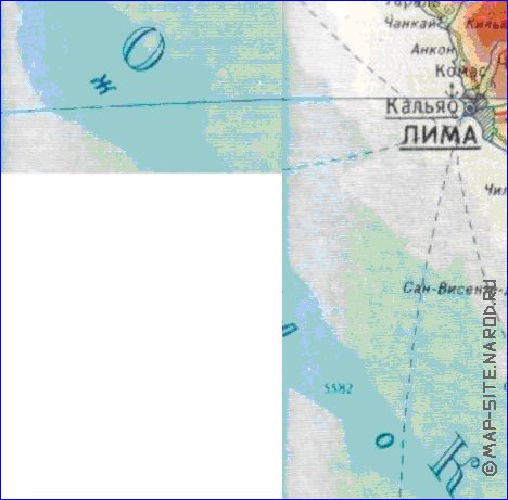 Fisica mapa de Peru