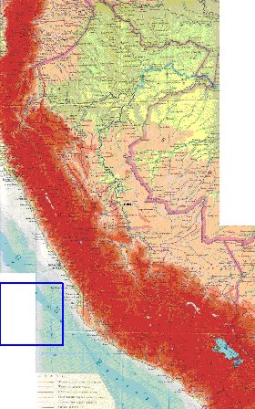 Fisica mapa de Peru