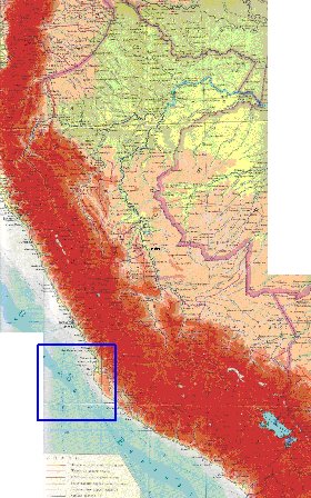 Fisica mapa de Peru