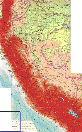 Fisica mapa de Peru