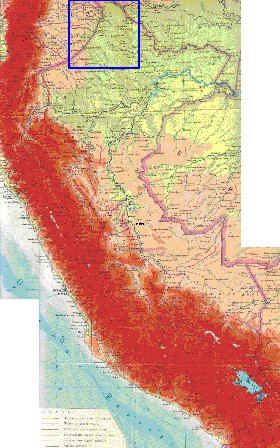 Fisica mapa de Peru