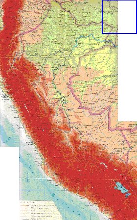 Fisica mapa de Peru