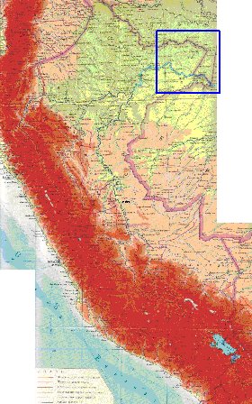 Fisica mapa de Peru