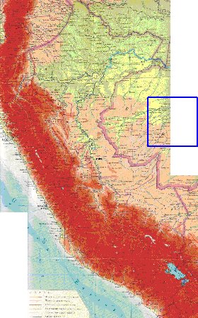 Fisica mapa de Peru