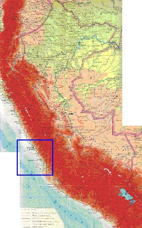 Fisica mapa de Peru