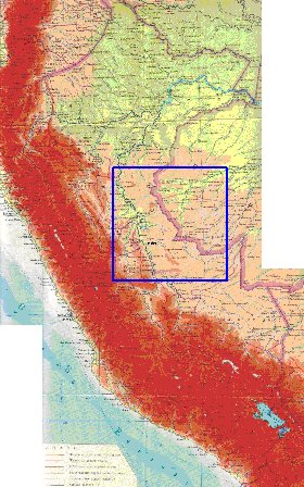 Fisica mapa de Peru