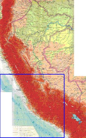 Fisica mapa de Peru