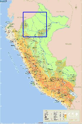 mapa de Peru