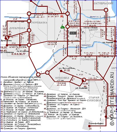 Карта автобусов петрозаводск