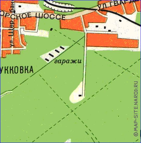 carte de Petrozavodsk