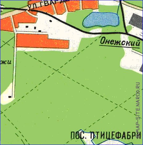 carte de Petrozavodsk