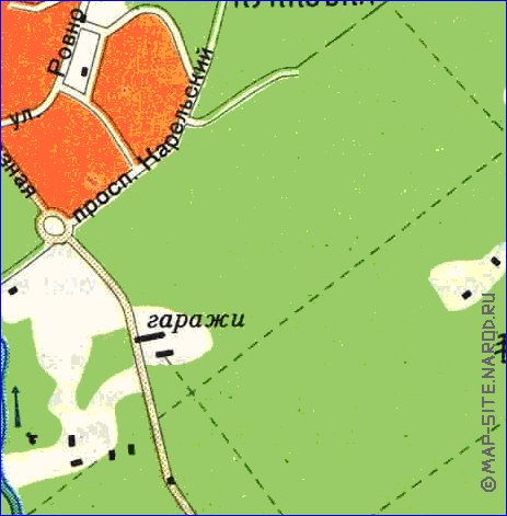 carte de Petrozavodsk