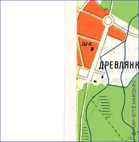 carte de Petrozavodsk