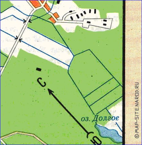 carte de Petrozavodsk