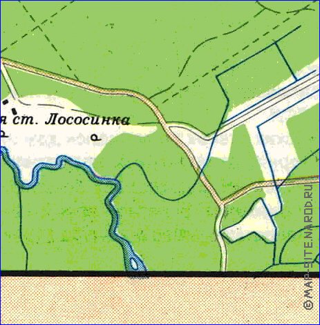 carte de Petrozavodsk