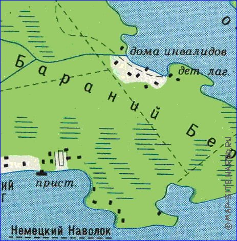 carte de Petrozavodsk