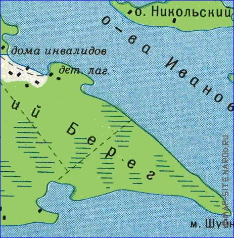 carte de Petrozavodsk