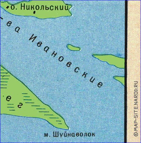 carte de Petrozavodsk