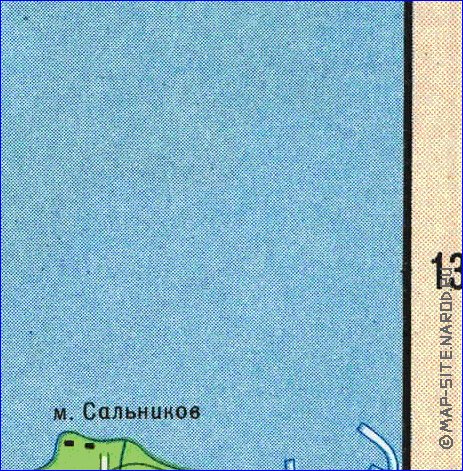 carte de Petrozavodsk