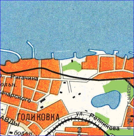 carte de Petrozavodsk