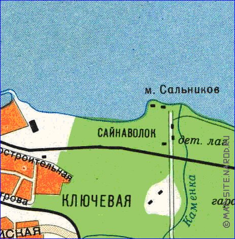 carte de Petrozavodsk